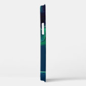COQUES Case-Mate iPhone PEINTURE ABSTRAITE VERTE ET BLEUE (Verso / Droite)