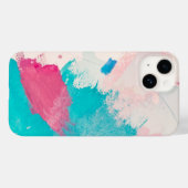 Coques Case-Mate iPhone Peinture aquarelle Abstraite (Verso (horizontal))