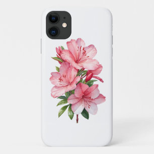 Case-Mate iPhone Case Peinture aquarelle de fleur d'azalée