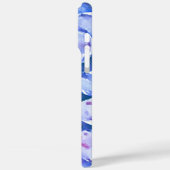 Coques Case-Mate iPhone Peinture aquarelle de prunes bleues (Verso / Gauche)