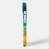 Coques Case-Mate iPhone Peinture arc-en-ciel pour liquide Abstrait mignonn (Verso / Gauche)