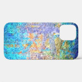Coques Case-Mate iPhone Peinture artistique Abstraite multicolores (Verso (horizontal))