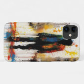 Coques Case-Mate iPhone Peinture au goutte d'eau urbaine (Dos (Horizontal))