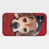 Coques Case-Mate iPhone Peinture beagle Art Chien Art (Dos (Horizontal))