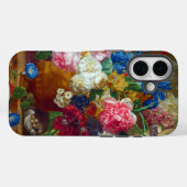 Coques Case-Mate iPhone Peinture classique Vintage Fleurs (Verso (horizontal))