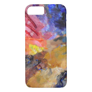 Coques Pour iPhone Peinture colorée de la palette du peintre
