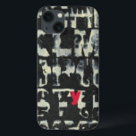 iPhone 13 Case Peinture d'alphabet par le Normand Wyatt<br><div class="desc">Si vous aimez prendre des examens de vision puis cette peinture est pour vous ! La lettre de l'alphabet anglais sont imposées au-dessus de l'un l'autre,  presque les obscurcissant dans cette peinture par le Normand Wyatt. La lettre Y tient grâce à sa coloration rose.</div>