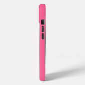 COQUES Case-Mate iPhone PEINTURE D'ANGE UNE FLEURS ROSE, MONOGRAMME (Verso / Gauche)