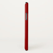 Coques Case-Mate iPhone PEINTURE D'ANGE UNE FLEUVE ROUGE, MONOGRAM, Rouge (Dos/Droite)