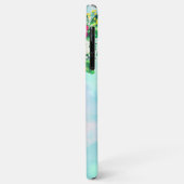 Coques Case-Mate iPhone Peinture d'aquarelle Vintage Rose (Dos/Gauche)