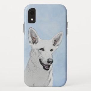 Case-Mate iPhone Case Peinture de berger blanc - jolie art original de c