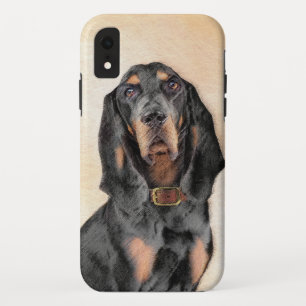 Case-Mate iPhone Case Peinture de Black & Tan Coonhound - Art original d