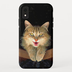 Case-Mate iPhone Case Peinture de chat Mad - Cute Original Cat Art