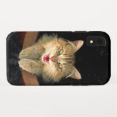 Coques Case-Mate iPhone Peinture de chat Mad - Cute Original Cat Art (Dos (Horizontal))