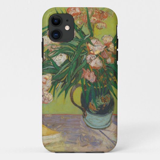 Coques Case-Mate iPhone peinture de fleur d'oléandre de Vincent Van Gogh (Dos)