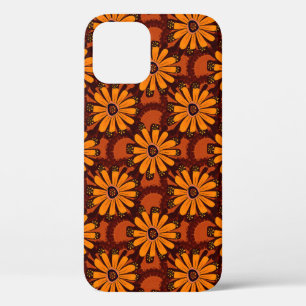 Case-Mate iPhone Case Peinture de fleurs en chute, doodles, grunge textu