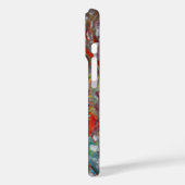 Coques Case-Mate iPhone Peinture de flux couleur arc-en-ciel (Verso / Gauche)