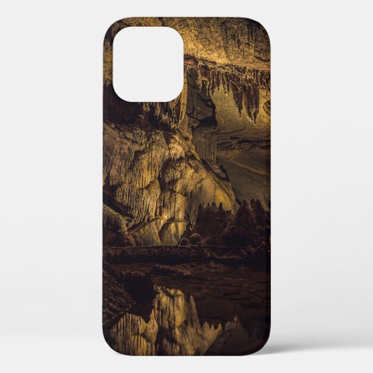 COQUES Case-Mate iPhone PEINTURE DE GROTTE BROWN ET NOIRE (Verso)