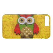 Coques Case-Mate iPhone Peinture de hibou (Dos (Horizontal))
