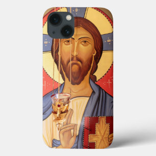 Etui iPhone 13 Peinture de Jésus