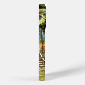 Coques Case-Mate iPhone Peinture de la forêt de pin aquarelle (Verso / Droite)