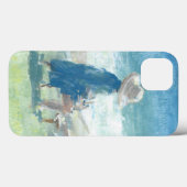 Coques Case-Mate iPhone Peinture de la mer (Verso (horizontal))