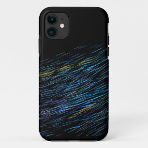 Case-Mate iPhone Case Peinture de lumière bleue turquoise 1