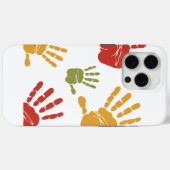 Coques Case-Mate iPhone peinture de palmiers (Verso (horizontal))
