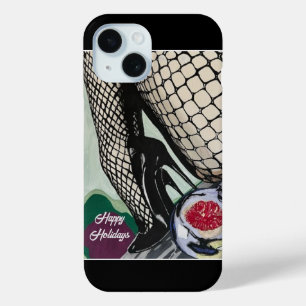 Coque Pour iPhone 15 Peinture de 'poissons de fête' sur une