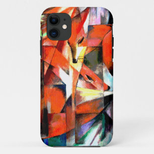 Case-Mate iPhone Case Peinture de renards de Franz Marc en coloration nu