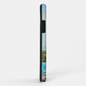 Coques Case-Mate iPhone Peinture de scène de Tour Eiffel de Paris (Dos/Droite)