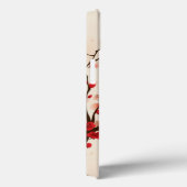 Coques Case-Mate iPhone Peinture de style oriental, fleur de prune au prin (Verso / Droite)