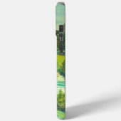 Coques Case-Mate iPhone peinture de vallée verte Aquarelle (Verso / Gauche)