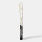 Coques Case-Mate iPhone Peinture d'encre animale de chat noir (Verso / Gauche)