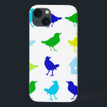 Etui iPhone Case-Mate Peinture d'oiseaux colorés par Chariklia Zarris<br><div class="desc">Remplissez la salle de jeux de votre enfant avec ce tableau d'oiseaux colorés de Chariklia Zarris. Le vert,  le bleu et le jaune sautent de l'impression. Vous attendez juste que ces oiseaux étalent leurs ailes. Commandez-vous de copier avant qu'ils ne s'envolent !</div>