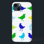iPhone 13 Coque Peinture d'oiseaux colorés par Chariklia Zarris<br><div class="desc">Remplissez la salle de jeux de votre enfant avec ce tableau d'oiseaux colorés de Chariklia Zarris. Le vert,  le bleu et le jaune sautent de l'impression. Vous attendez juste que ces oiseaux étalent leurs ailes. Commandez-vous de copier avant qu'ils ne s'envolent !</div>