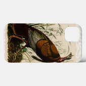 Coques Case-Mate iPhone Peinture d'oiseaux sauvages de Turquie Audubon (Verso (horizontal))