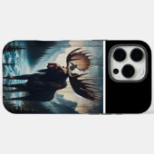 Coques Case-Mate iPhone Peinture d'orignal (Verso (horizontal))