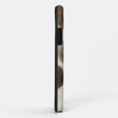 Coques Case-Mate iPhone Peinture du bois de panneau de ton de la terre (Dos/Droite)