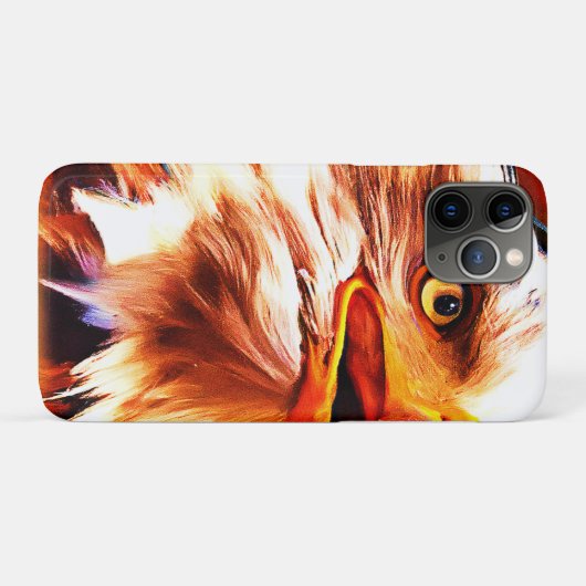 Coques Case-Mate iPhone Peinture d'un Visage d'Aigles Étonnant. Commandez  (Dos (Horizontal))