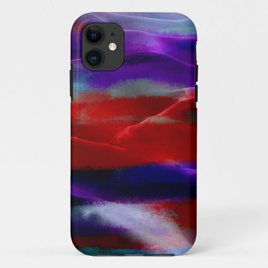 Coques Case-Mate iPhone Peinture dunes de sable acrylique (Dos)