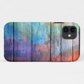 Coques Case-Mate iPhone Peinture en bois acrylique (Dos (Horizontal))