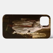 Coques Case-Mate iPhone Peinture en chef maure africaine Portrait (Verso (horizontal))