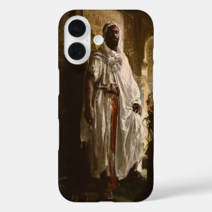 Coques iPhone 16 Peinture en chef maure africaine Portrait