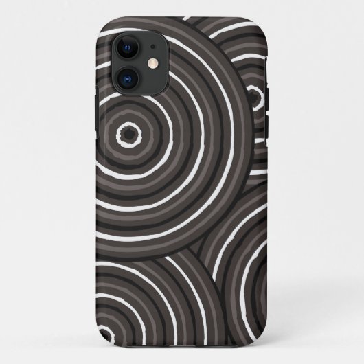 Coques Case-Mate iPhone Peinture en ligne autochtone (Dos)