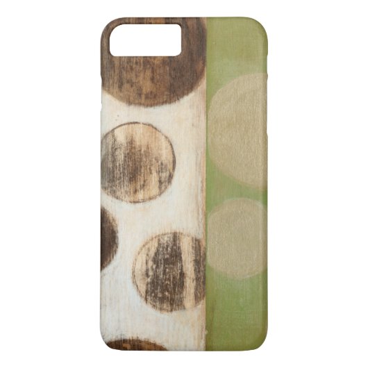 Coques Case-Mate iPhone Peinture en panneau de bois de tonalité Terre avec (Dos)