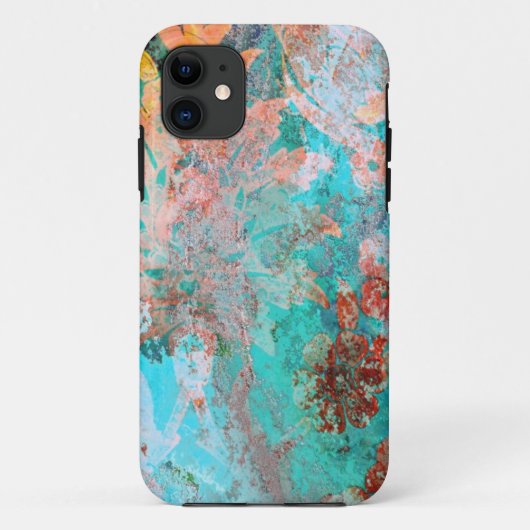 Coques Case-Mate iPhone Peinture florale (Dos)