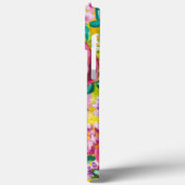 Coques Case-Mate iPhone Peinture florale acrylique dessinée à la main   (Verso / Gauche)