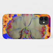 Coques Case-Mate iPhone Peinture florale tropicale abstraite orchidée colo (Dos (Horizontal))
