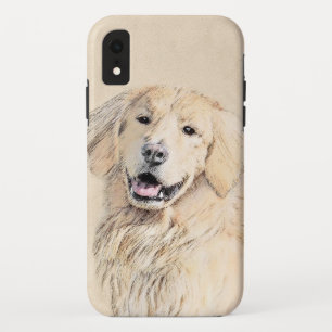 Case-Mate iPhone Case Peinture Golden Retriever - Joli art original chie